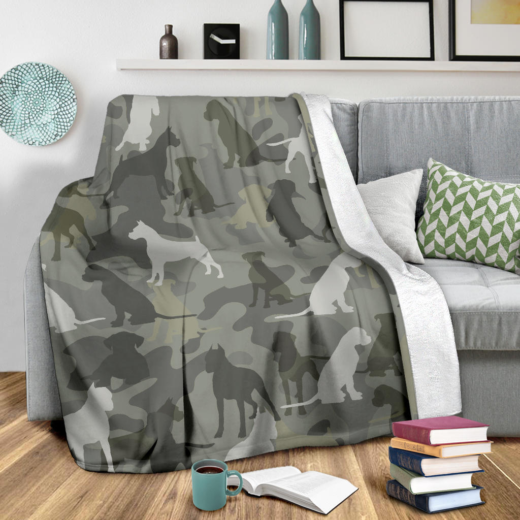 Boxer Camo Blanket