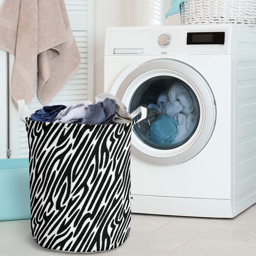 Laundry Basket Zebra Animal Print