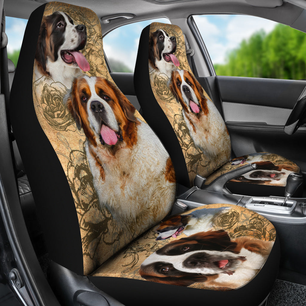 St. Bernard Car Seat Covers (Set of 2)