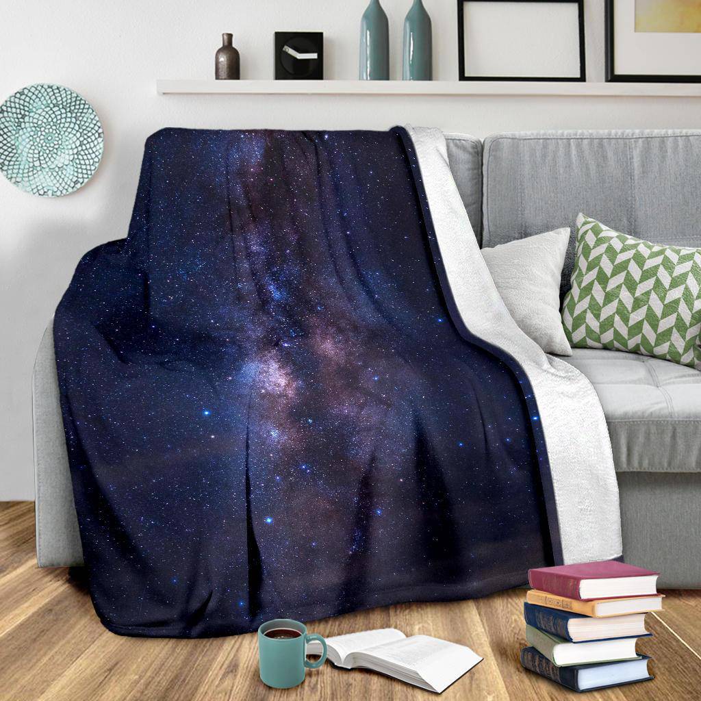 Milky Way Galaxy Stars Premium Blanket - Top Content | POD Collection | Free Shipping