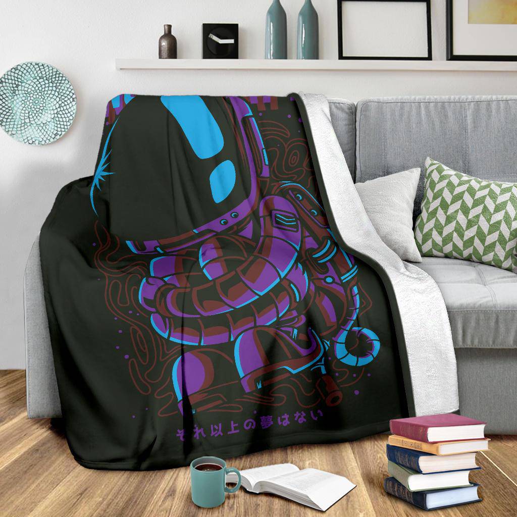 Premium Blanket Cartoon No Escape Astronaut Drawing - Top Content | POD Collection | Free Shipping