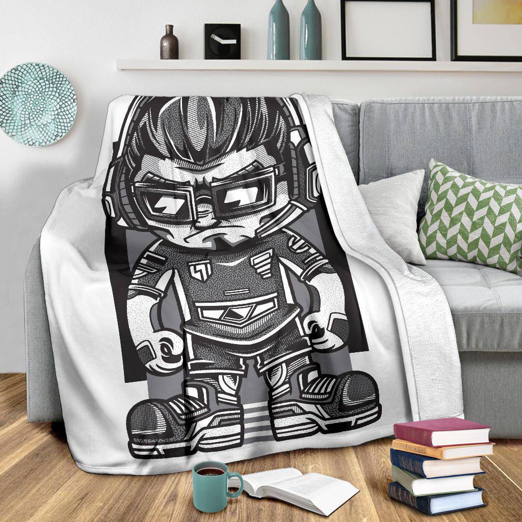 Come Back Game Player Cartoon Premium Blanket - Top Content | POD Collection | Free Shipping