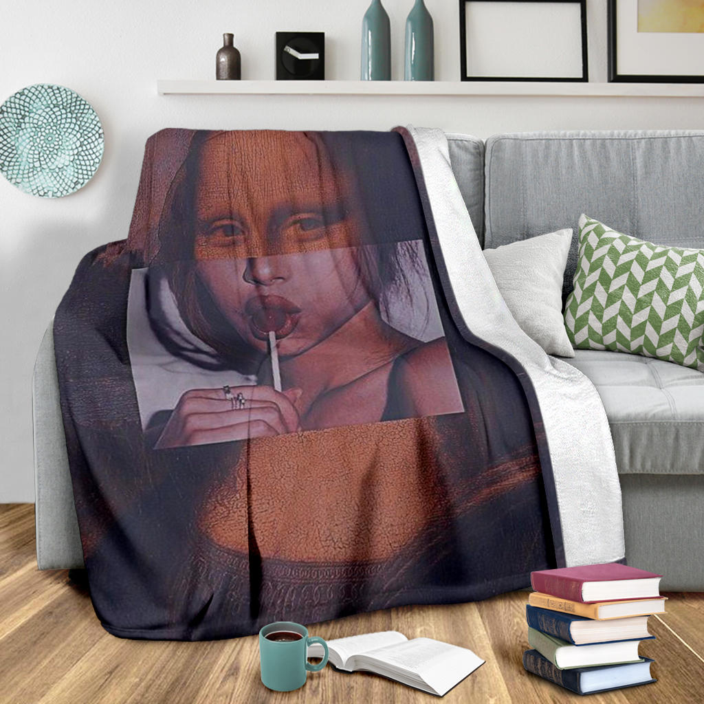 modern art painting lolly blanket - Top Content | POD Collection | Free Shipping