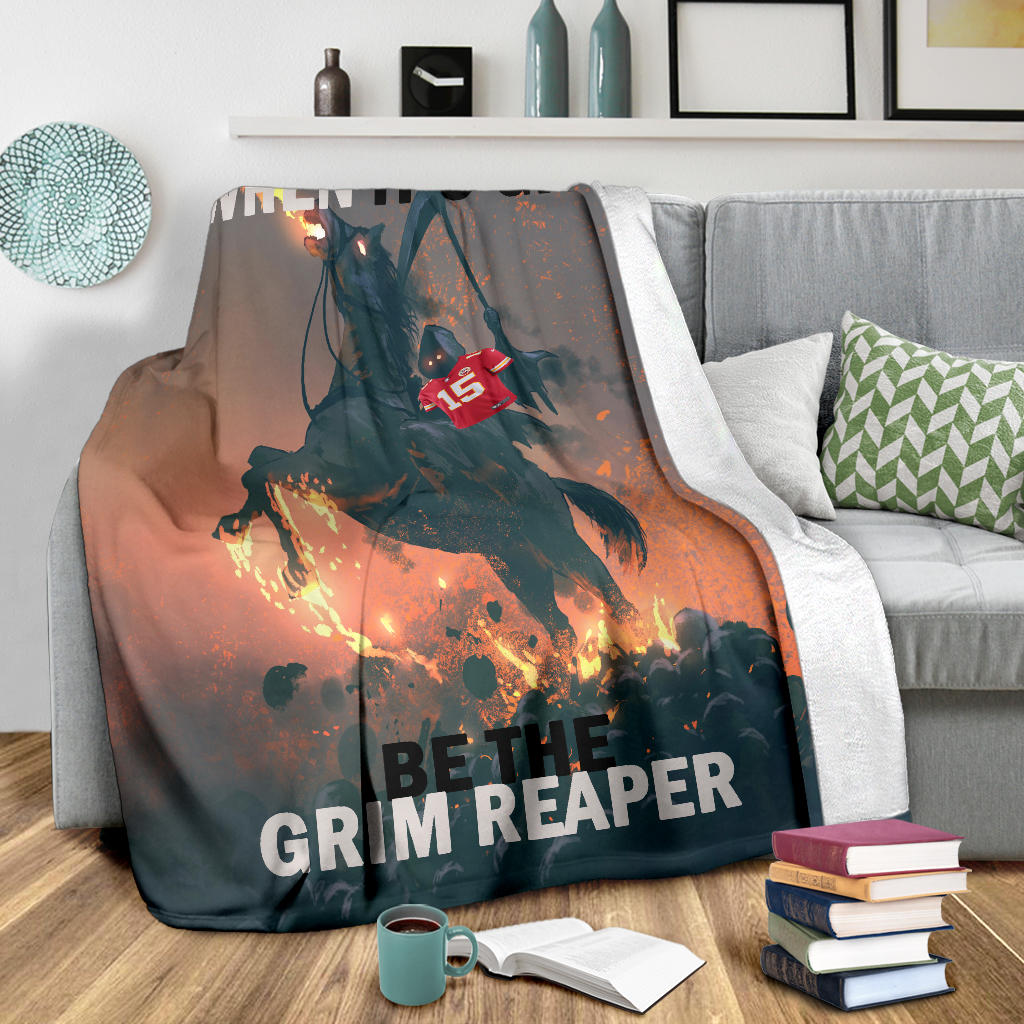 Grim With 15th Shirt Blanket