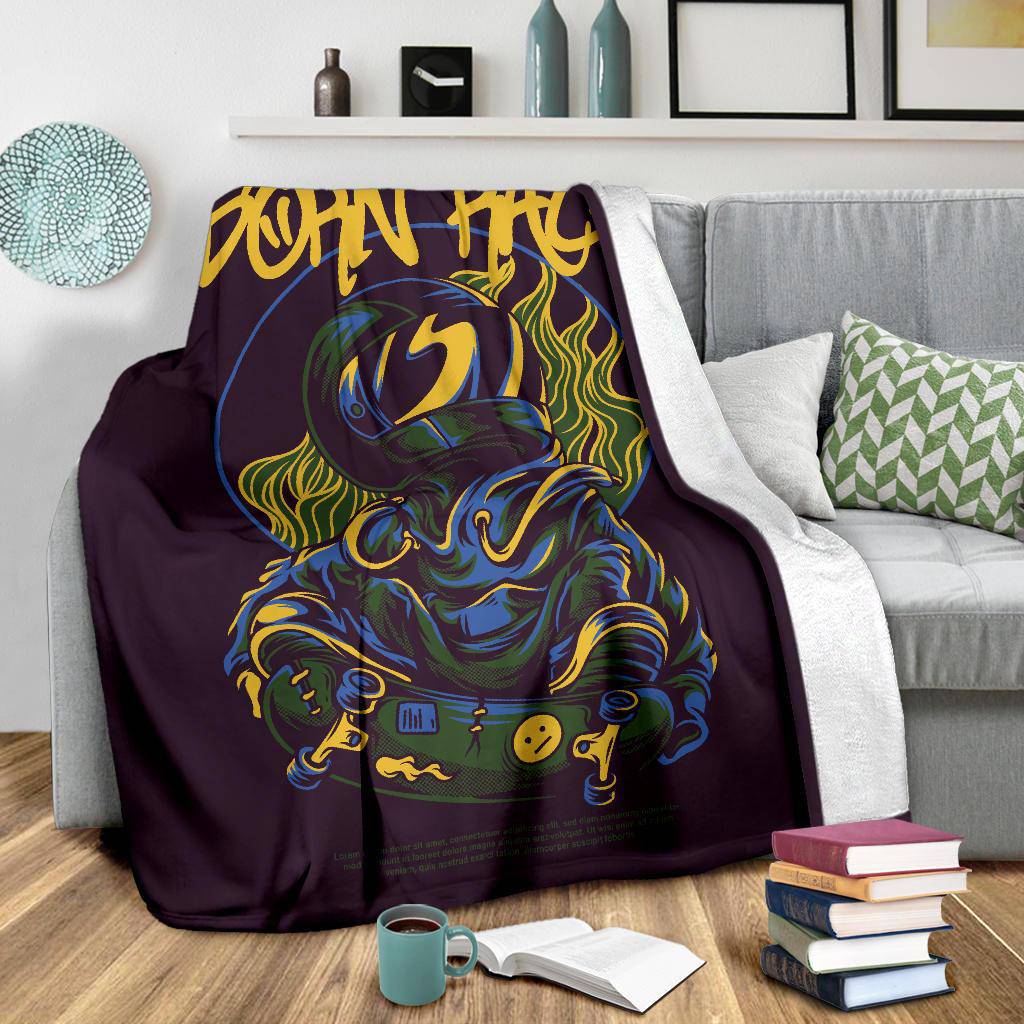 Born Race Style Japanese Art Premium Blanket - Top Content | POD Collection | Free Shipping