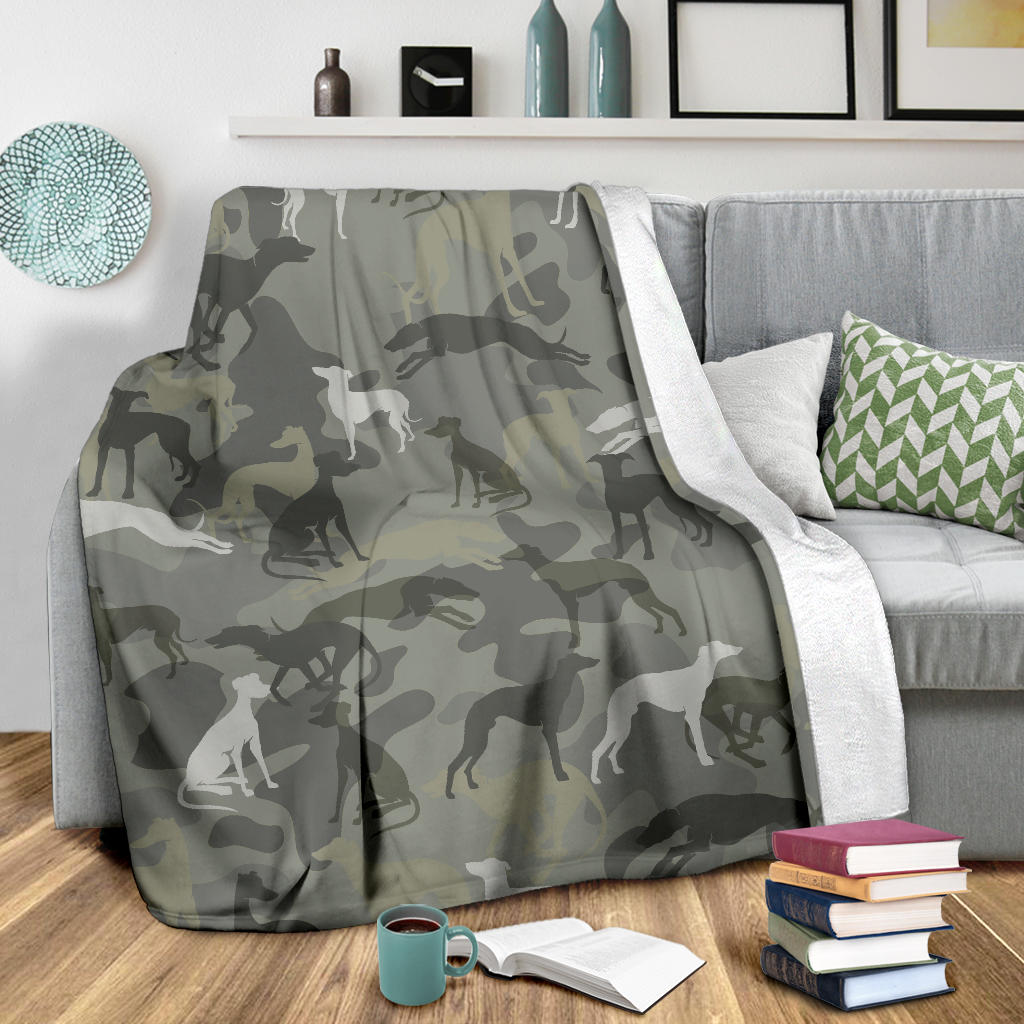 Whippet Camo Blanket