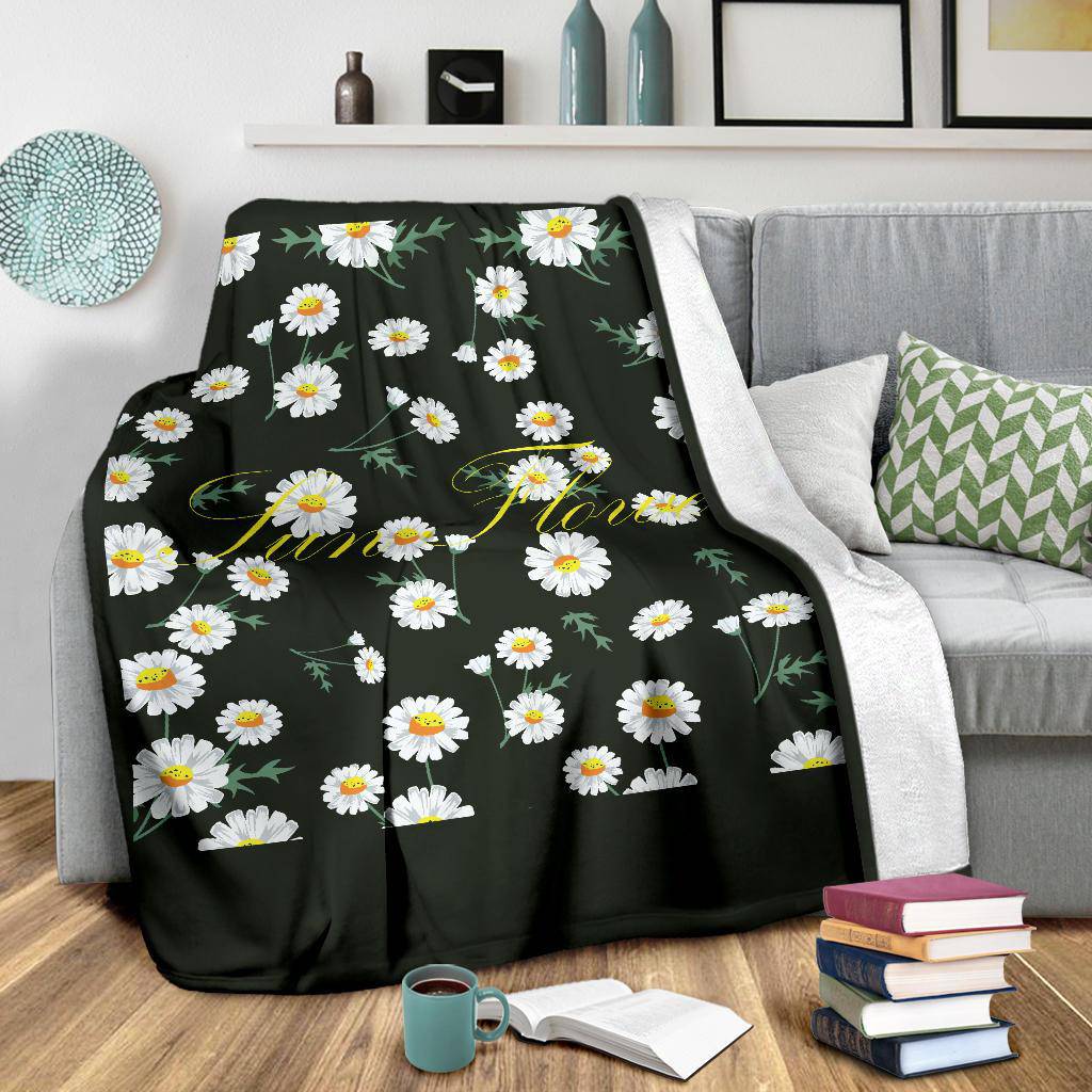 Beautiful Sun Flower Plant Premium Blanket - Top Content | POD Collection | Free Shipping