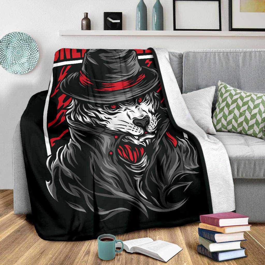 Sneak Tiger Japanese Style Art Premium Blanket - Top Content | POD Collection | Free Shipping