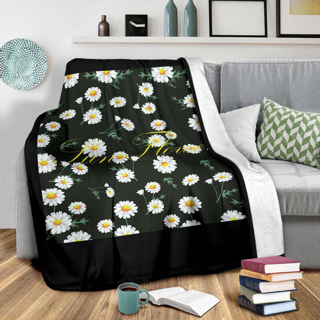 Plant Sun Flowers Art Premium Blanket - Top Content | POD Collection | Free Shipping