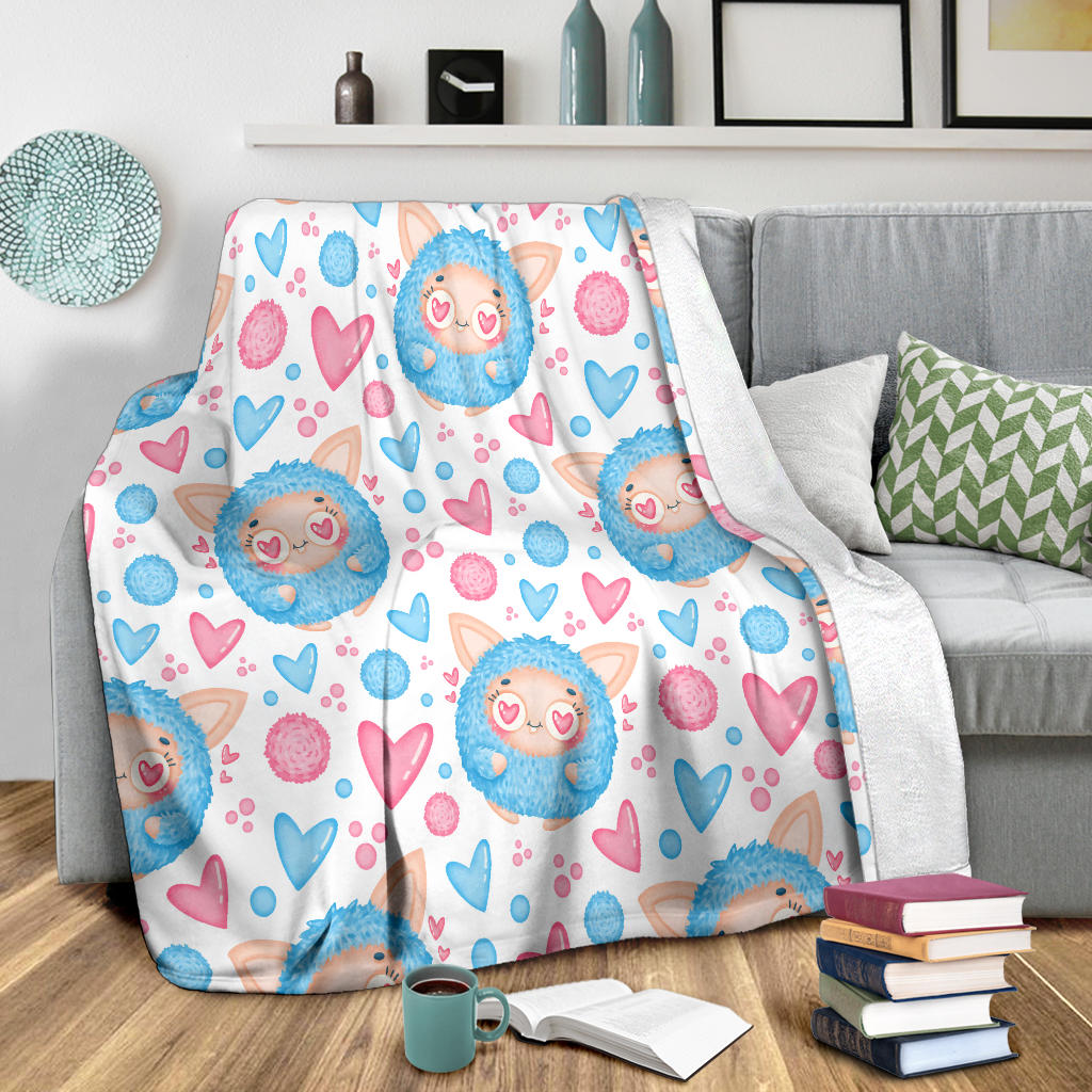 Cute Love Valentine Blanket