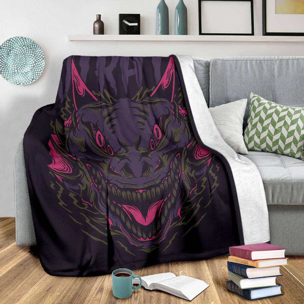 Premium Blanket Wrath Monster Japanese Art Cartoon - Top Content | POD Collection | Free Shipping