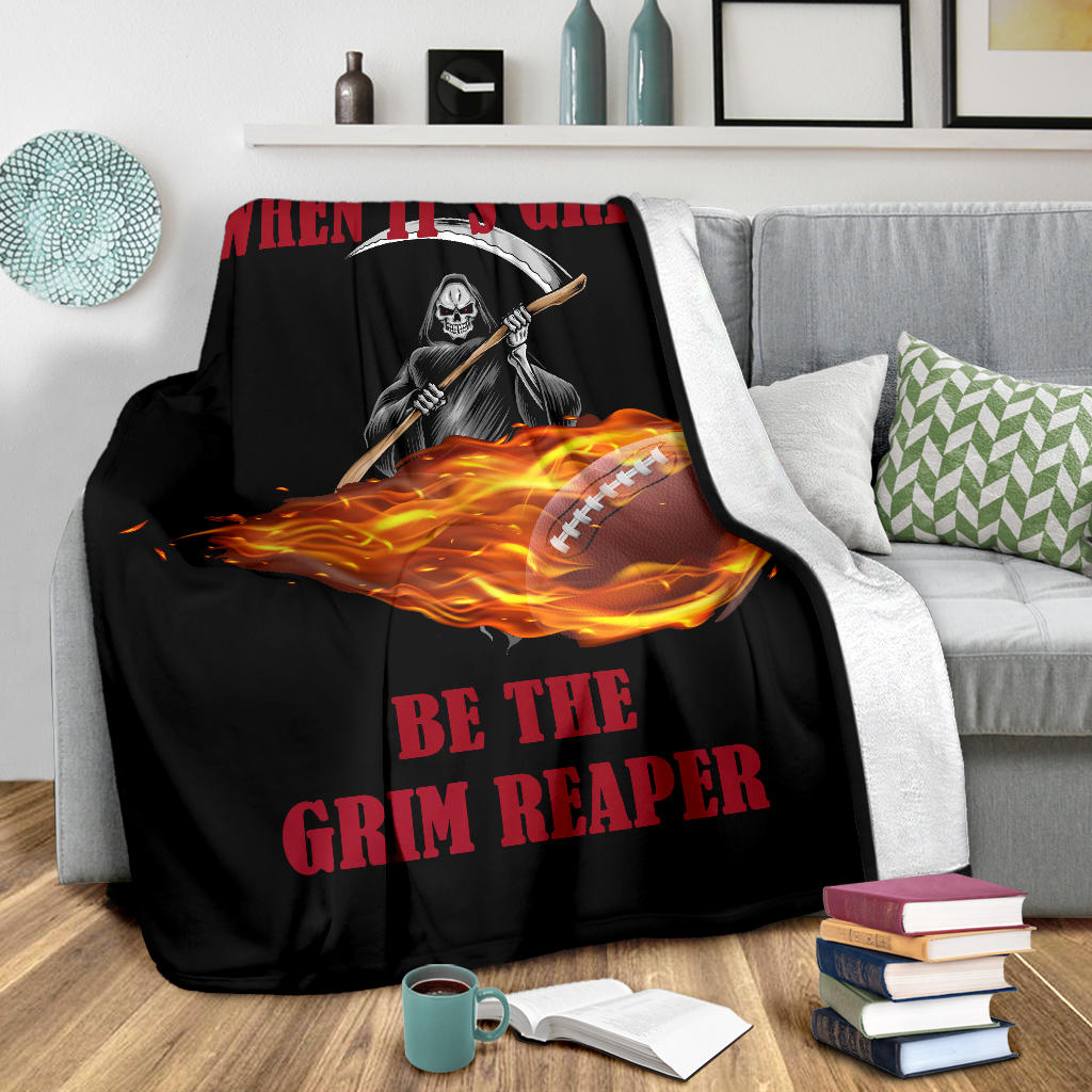 When It's Grim Be The Reaper Blanket