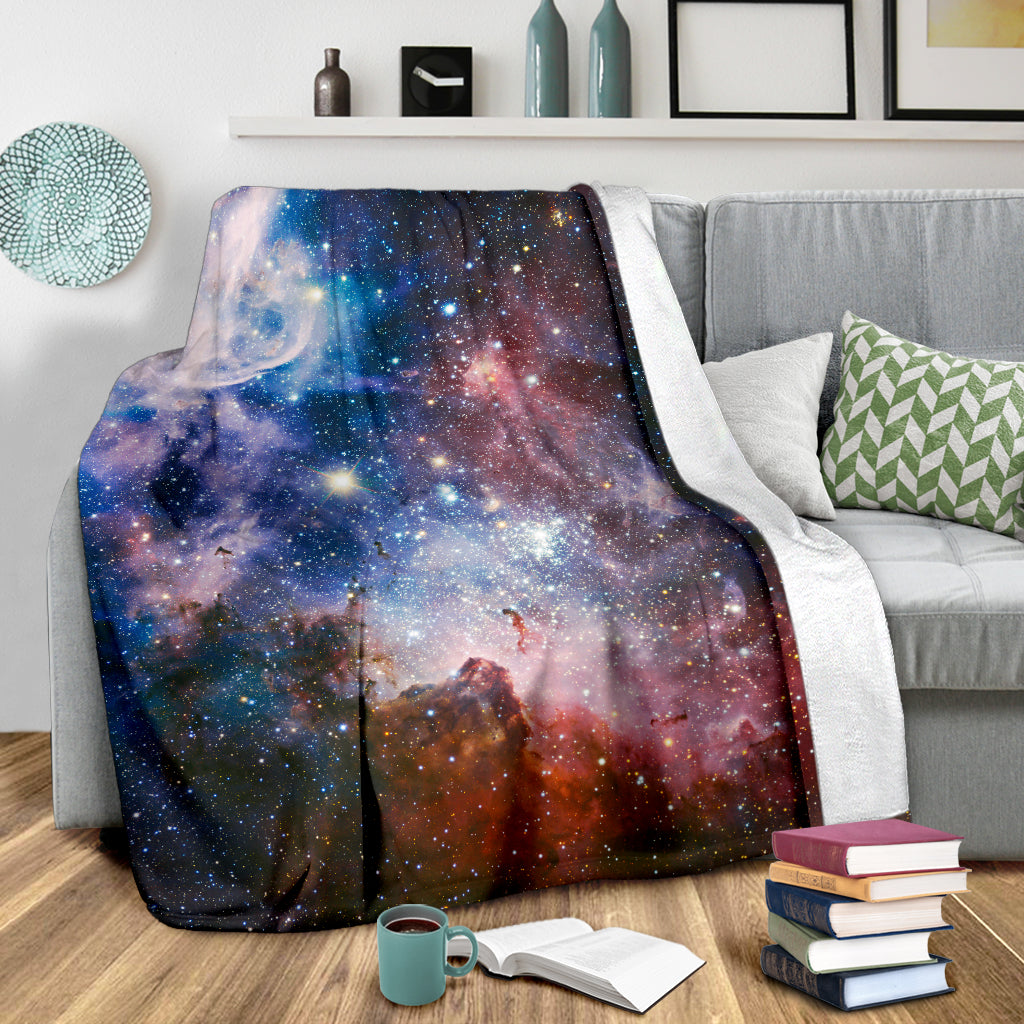 Carina Nebula Micro-Fleece Space Blanket