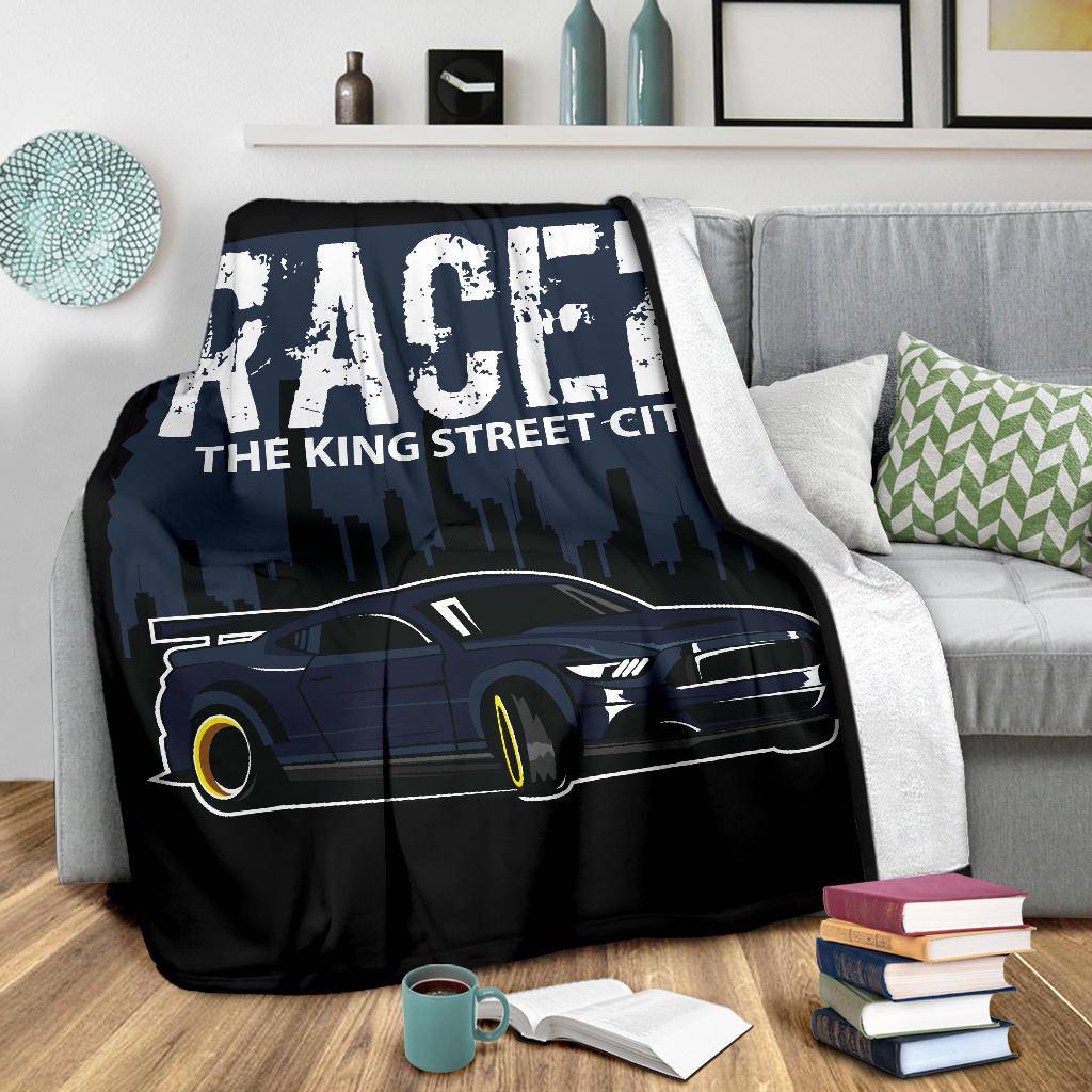 The King Street CIty Racer Premium Blanket - Top Content | POD Collection | Free Shipping