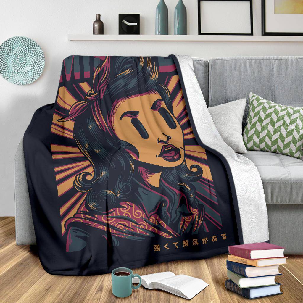 Premium Blanket Cartoon Missed Face Art - Top Content | POD Collection | Free Shipping