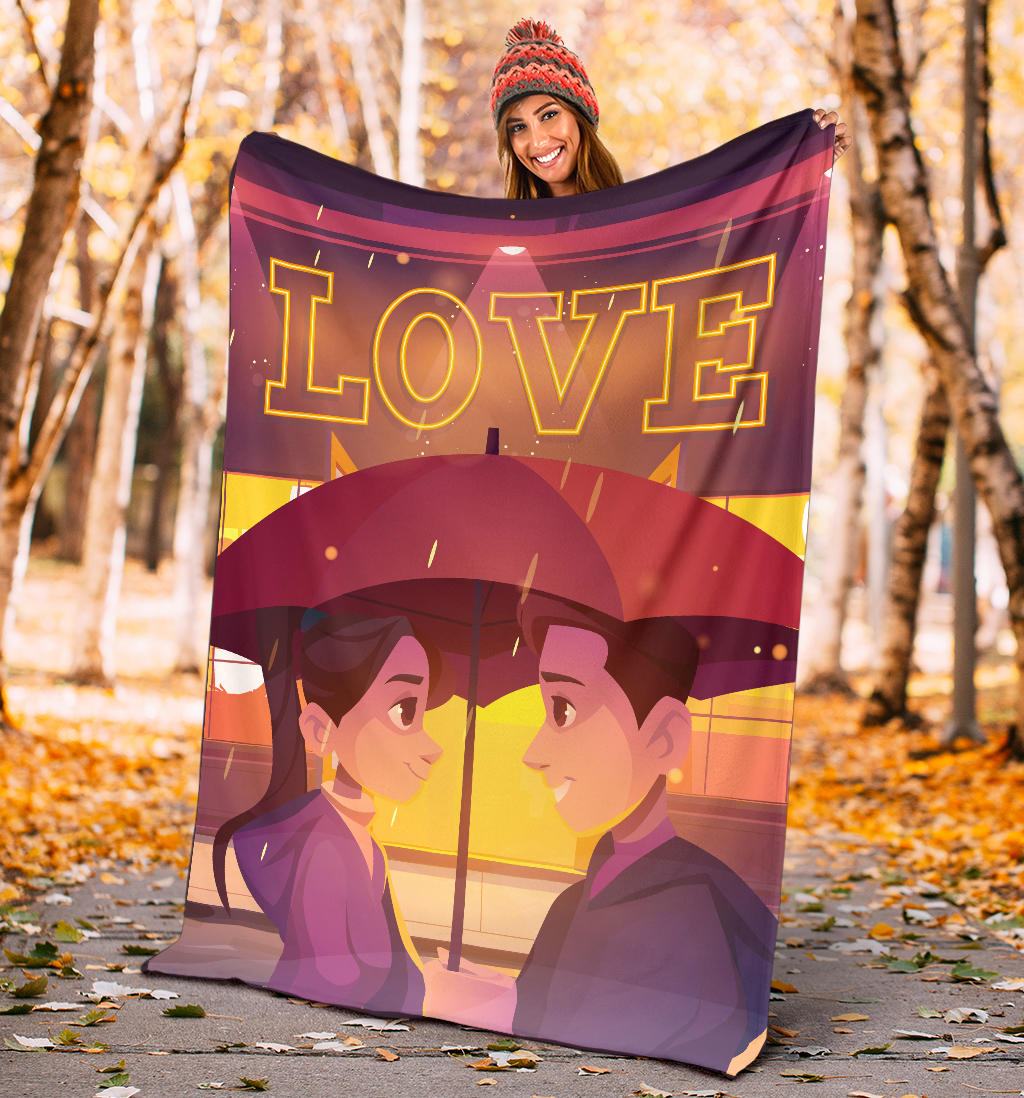 Love Umbrella Blanket