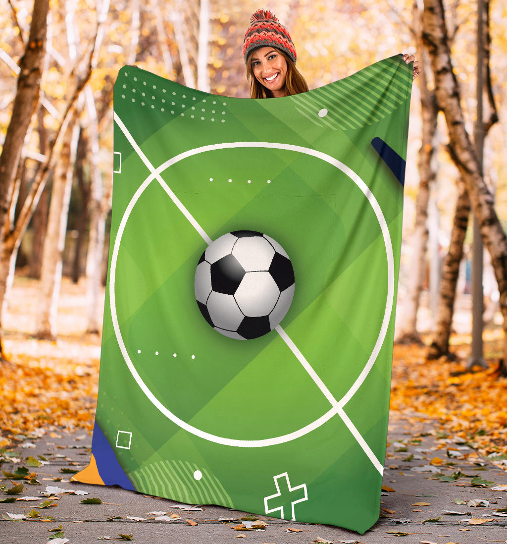 gradient football field blanket - Top Content | POD Collection | Free Shipping