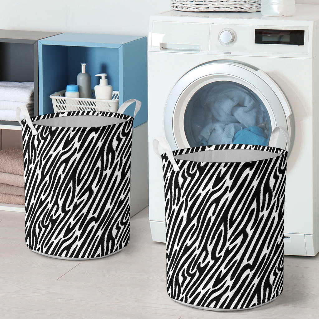 Laundry Basket Zebra Animal Print