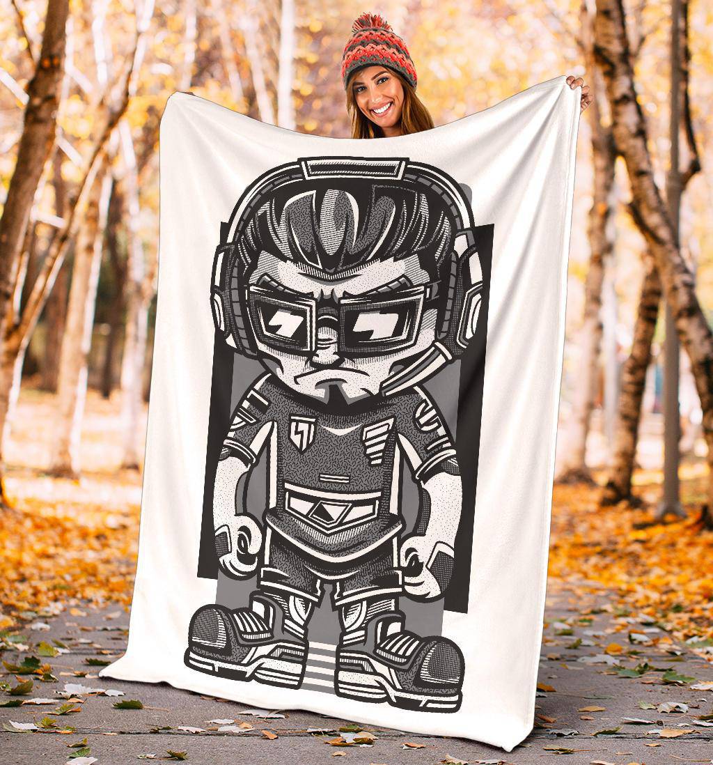 Come Back Game Player Cartoon Premium Blanket - Top Content | POD Collection | Free Shipping