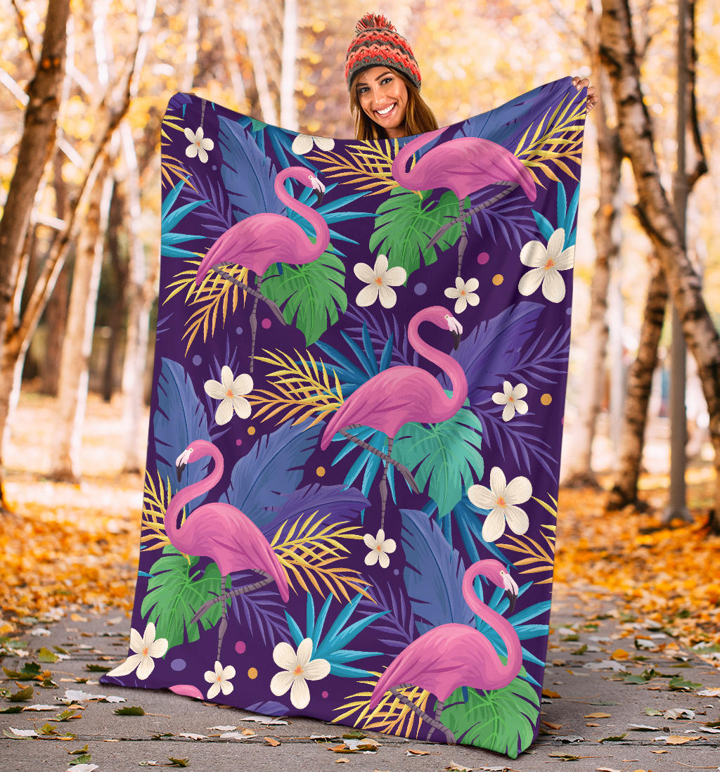 colorful flamingo pattern blanket - Top Content | POD Collection | Free Shipping