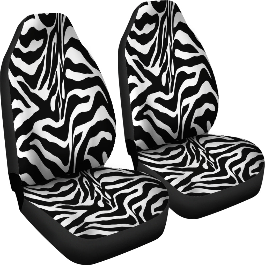 Zebra Print Custom Car Seat Covers