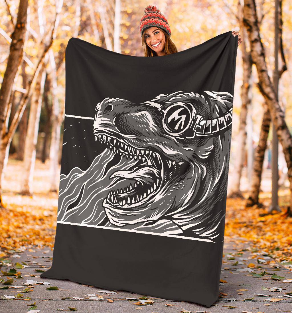 Extinct Era Dinosaur Cartoon Premium Blanket - Top Content | POD Collection | Free Shipping