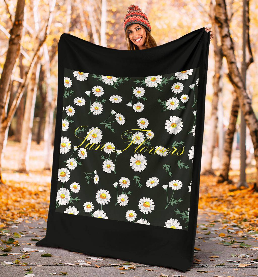 Plant Sun Flowers Art Premium Blanket - Top Content | POD Collection | Free Shipping