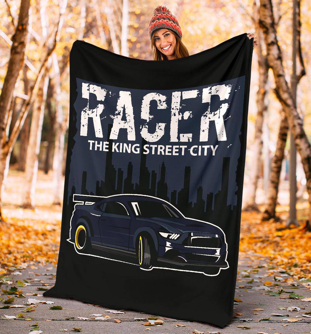 The King Street CIty Racer Premium Blanket - Top Content | POD Collection | Free Shipping