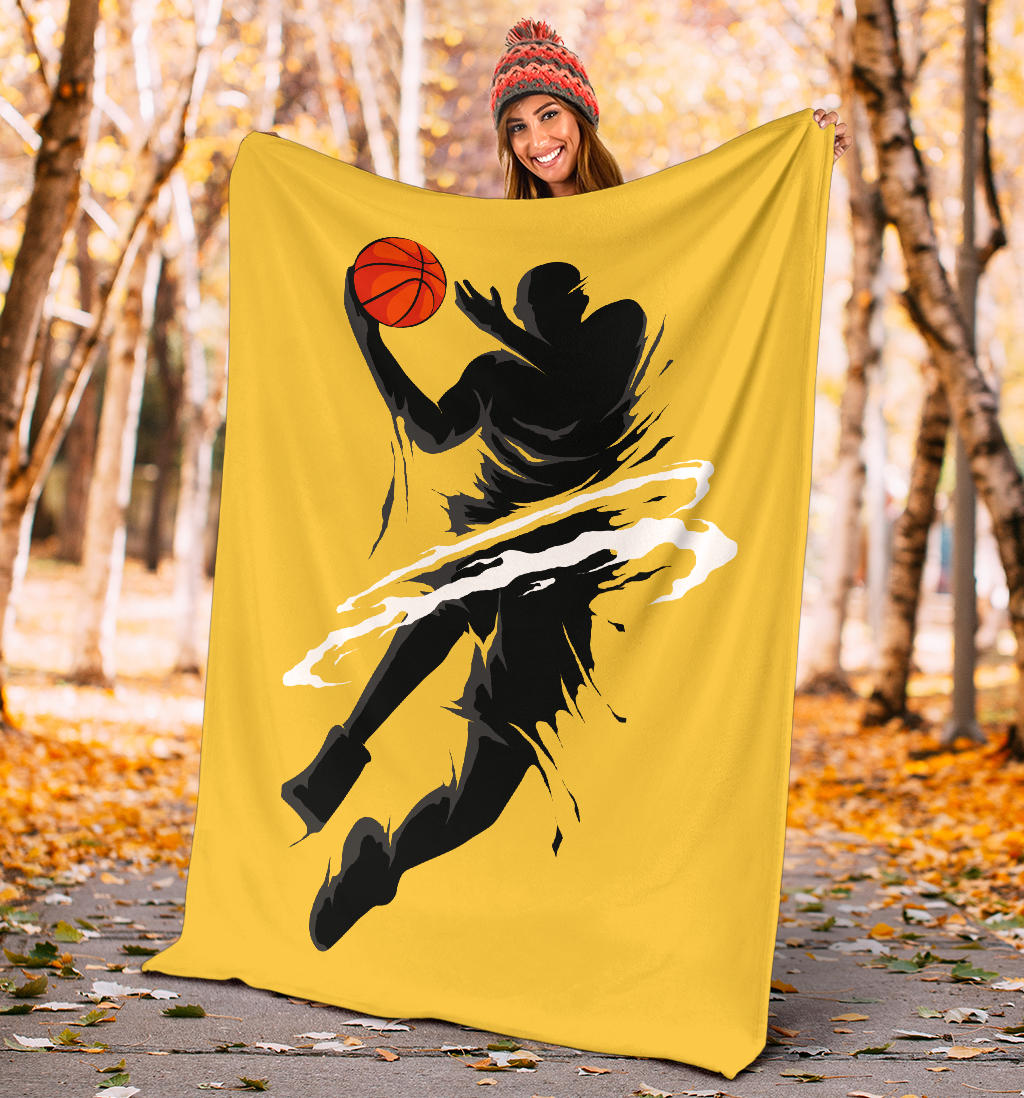 basketball slam dunk flame player blanket - Top Content | POD Collection | Free Shipping