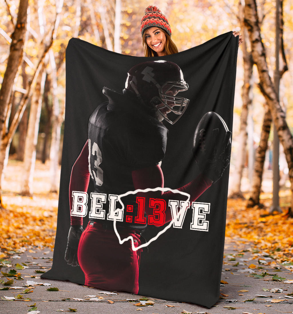 13 Seconds Chiefs Premium Blanket