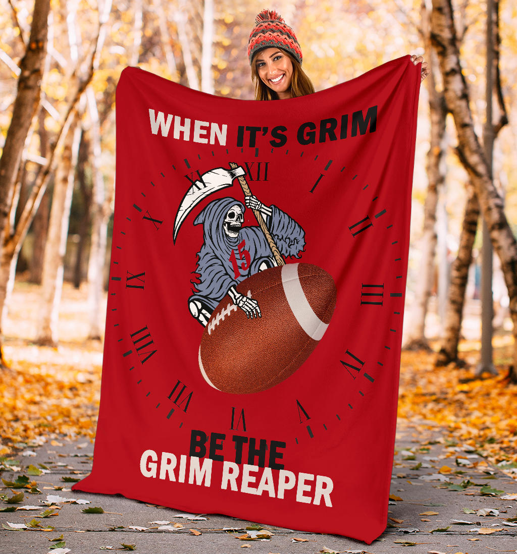 When Its Grim Reaper Red Blanket