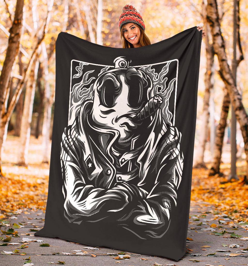 Total Rebel Warrior Cartoon Premium Blanket - Top Content | POD Collection | Free Shipping