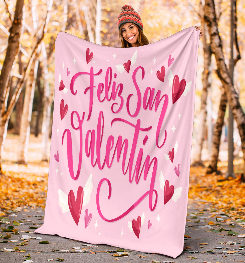 Feliz San Valentin Blanket