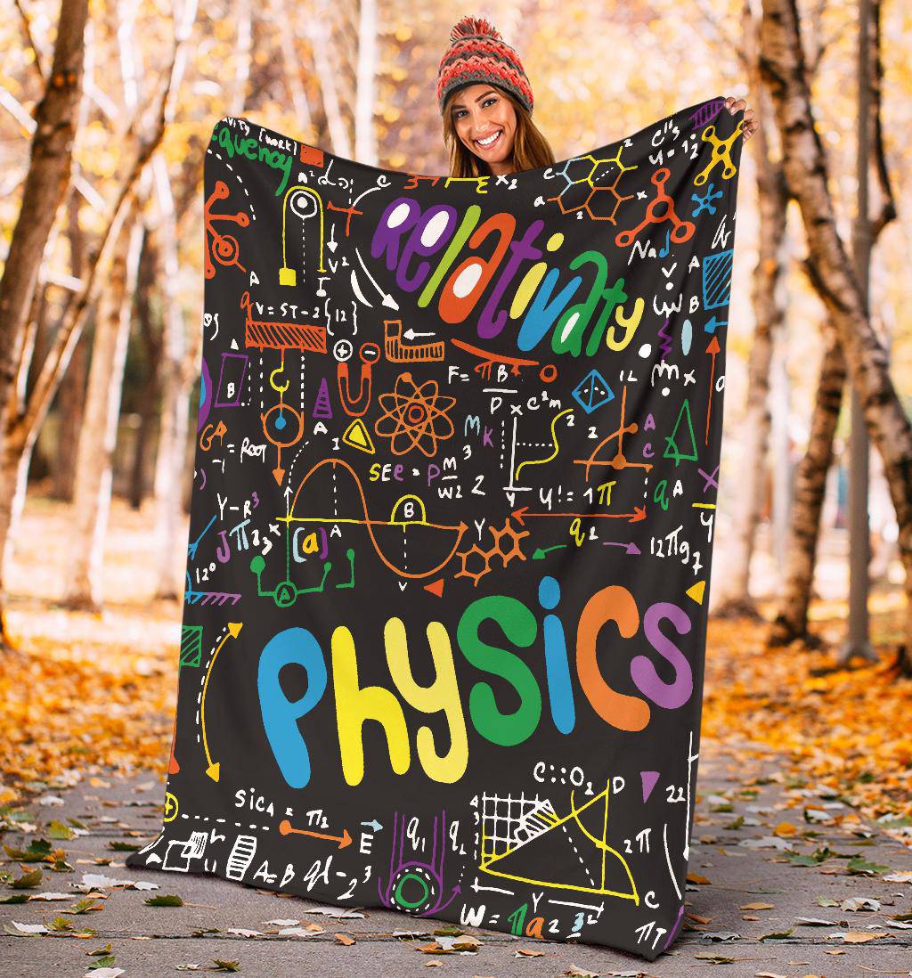 Physical Formulas Science Premium Blanket - Top Content | POD Collection | Free Shipping