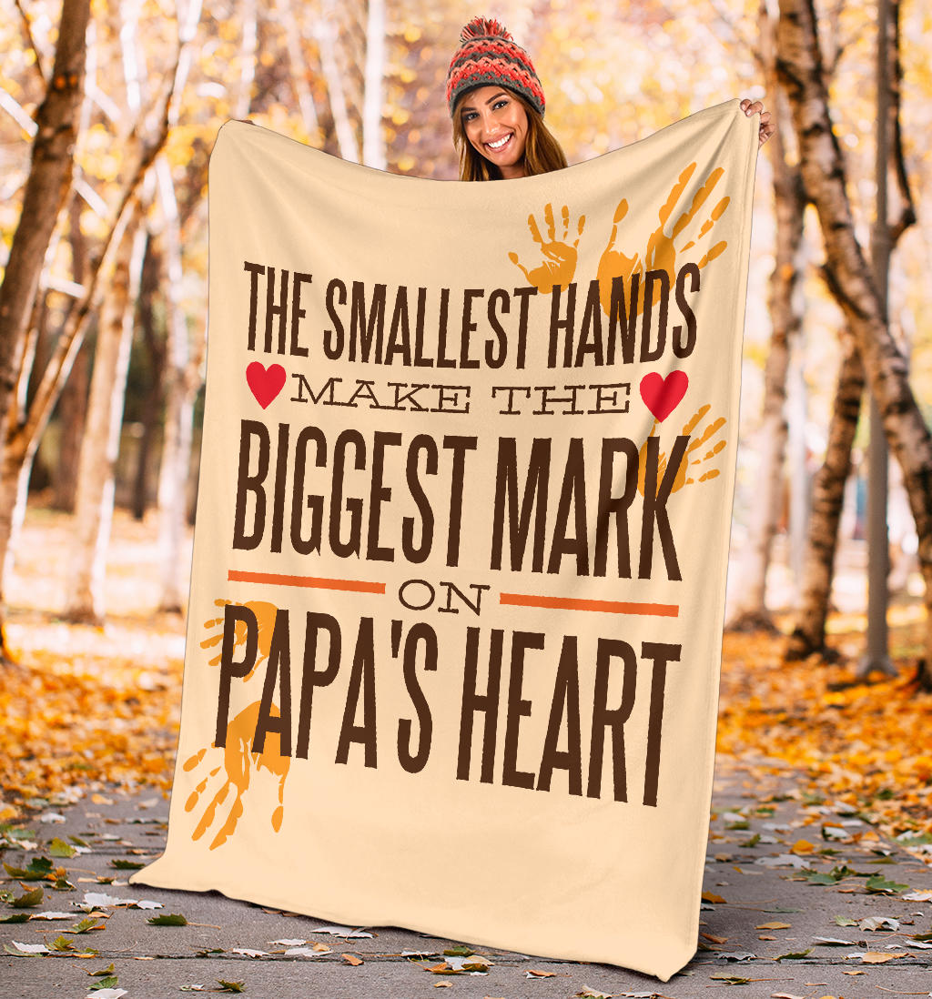 The Smallest Hands Fleece Blanket