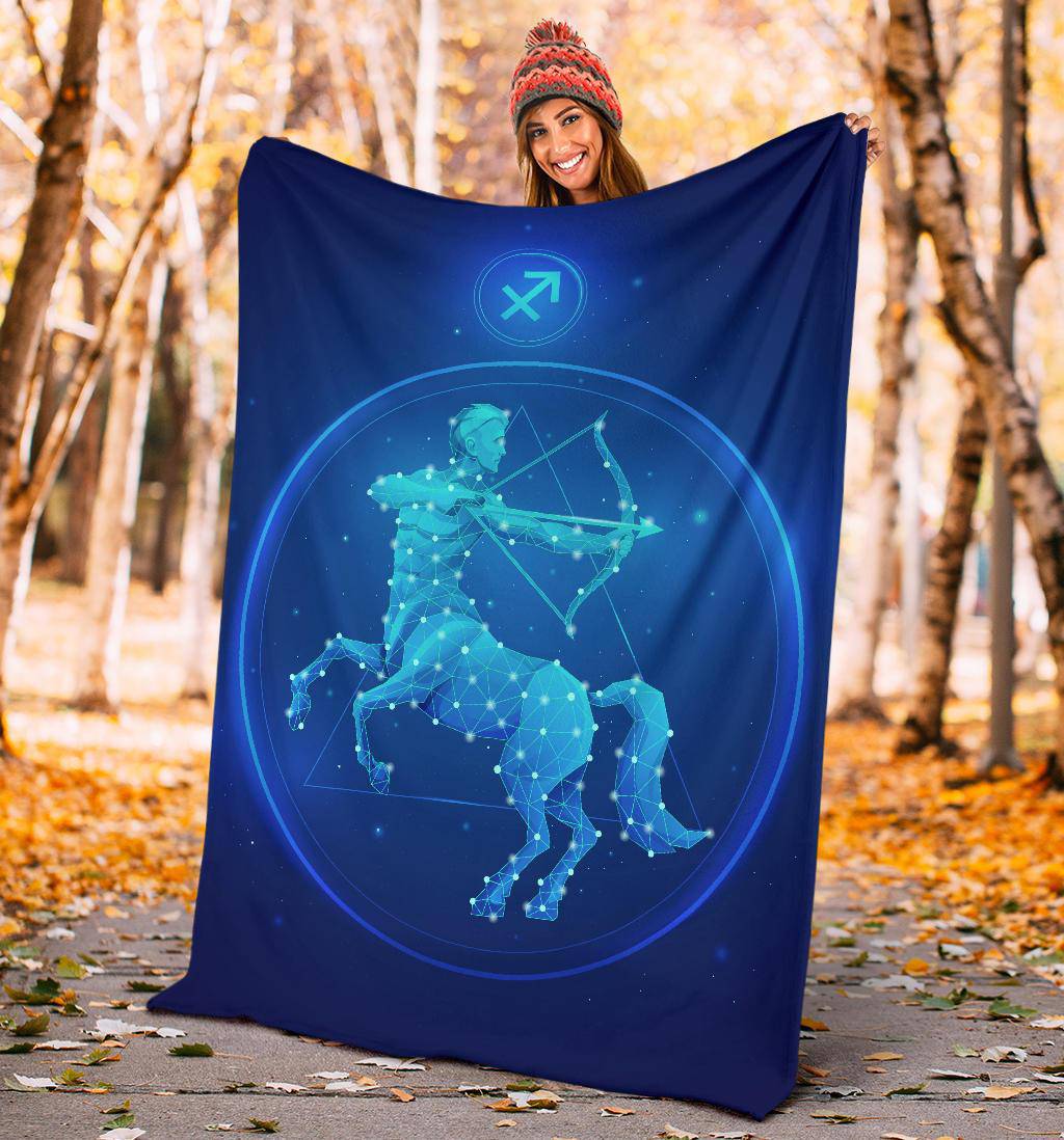 Zodiac Sagittarius Premium Blanket - Top Content | POD Collection | Free Shipping