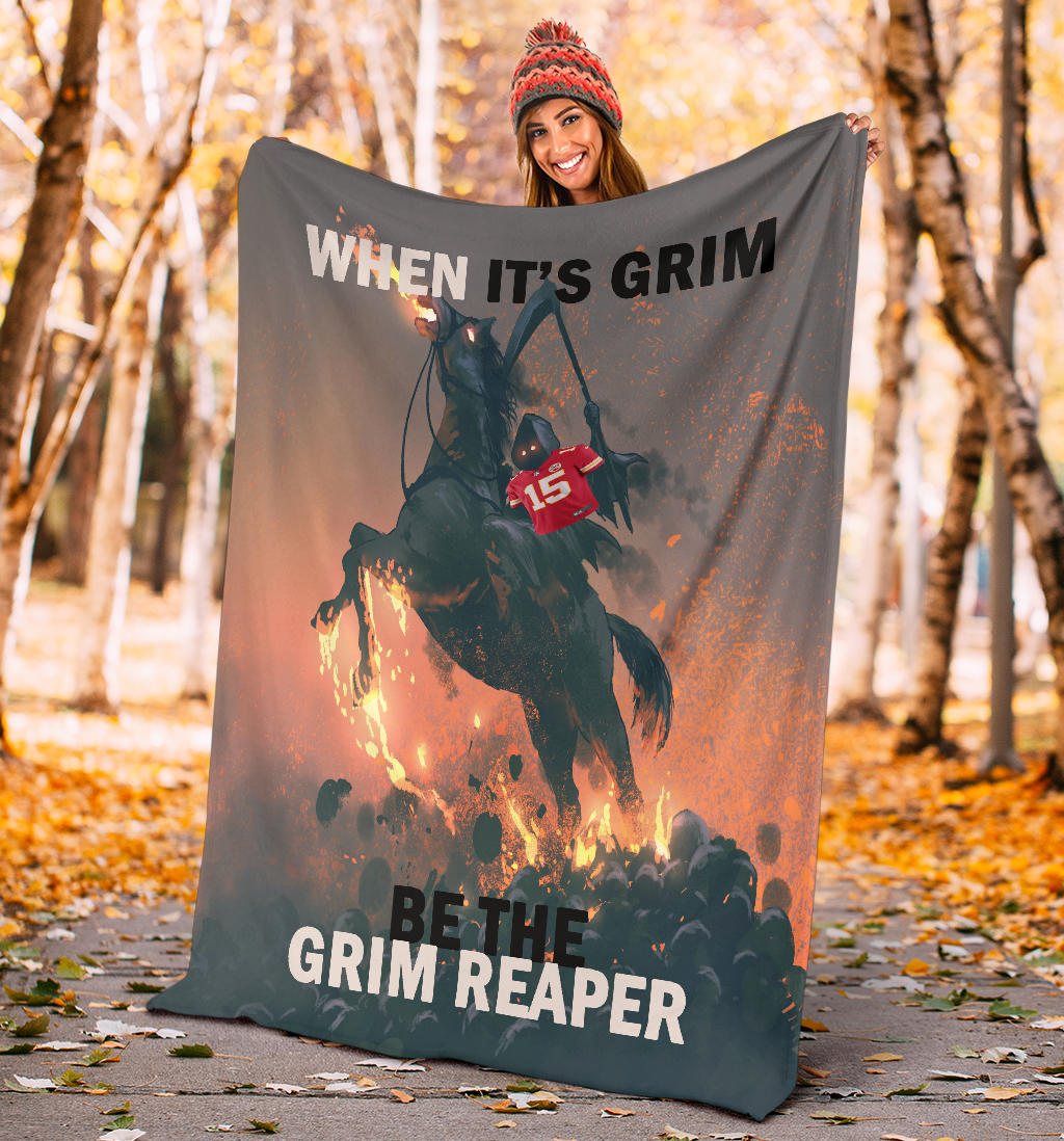 Grim With 15th Shirt Blanket