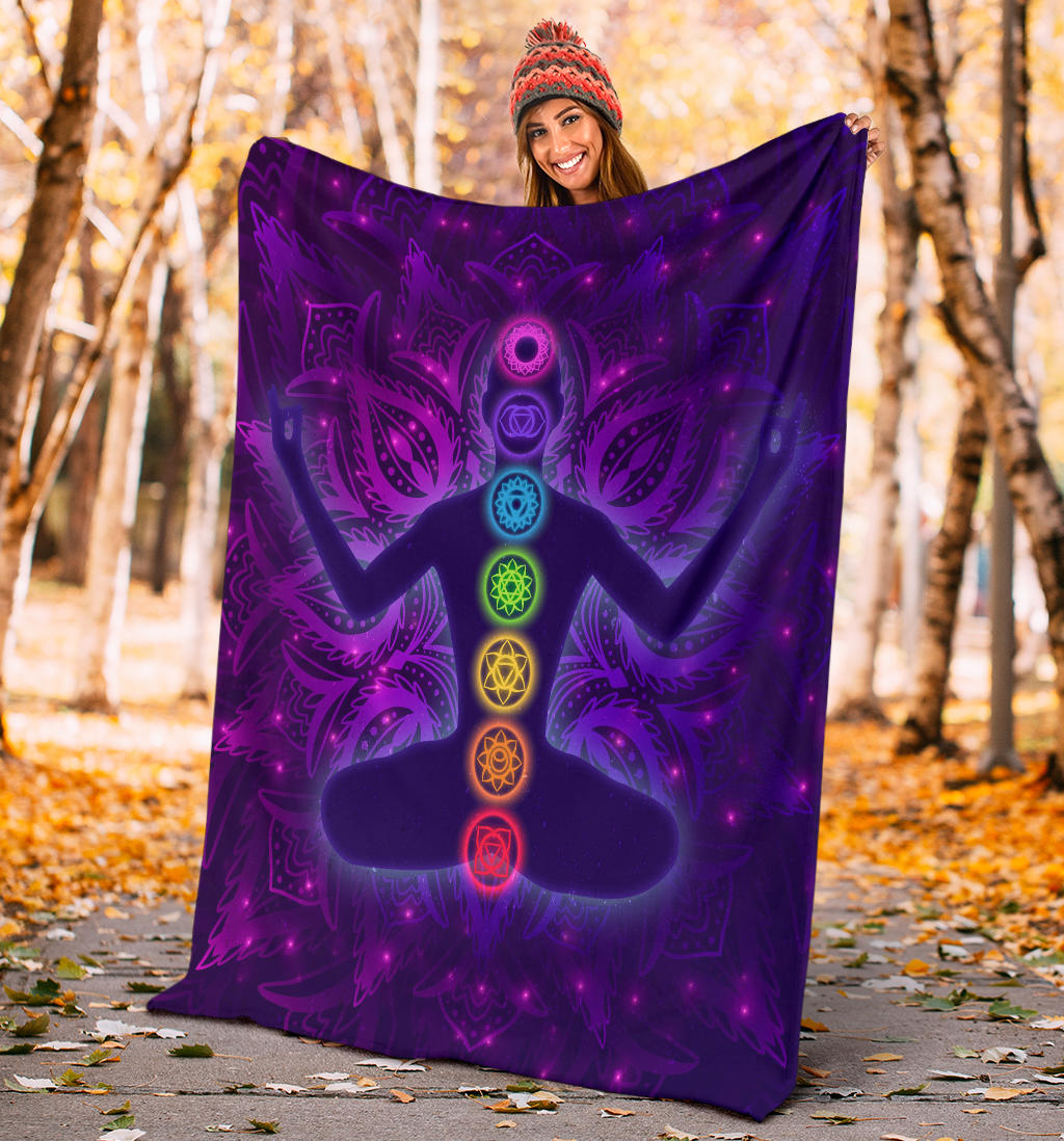 chakras meditation yoga energy blanket - Top Content | POD Collection | Free Shipping