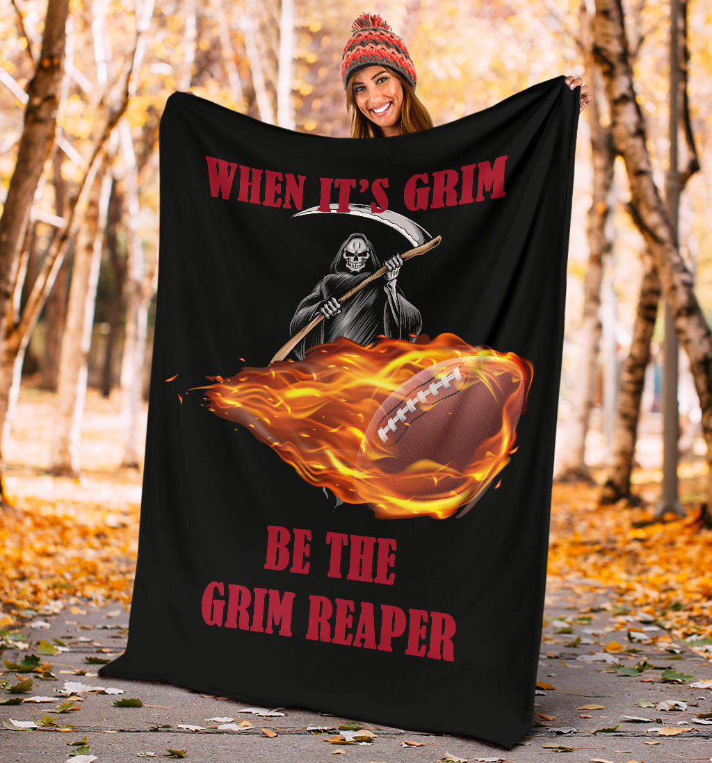 When It's Grim Be The Reaper Blanket