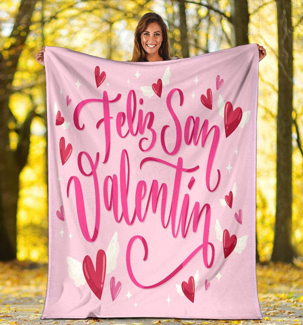 Feliz San Valentin Blanket