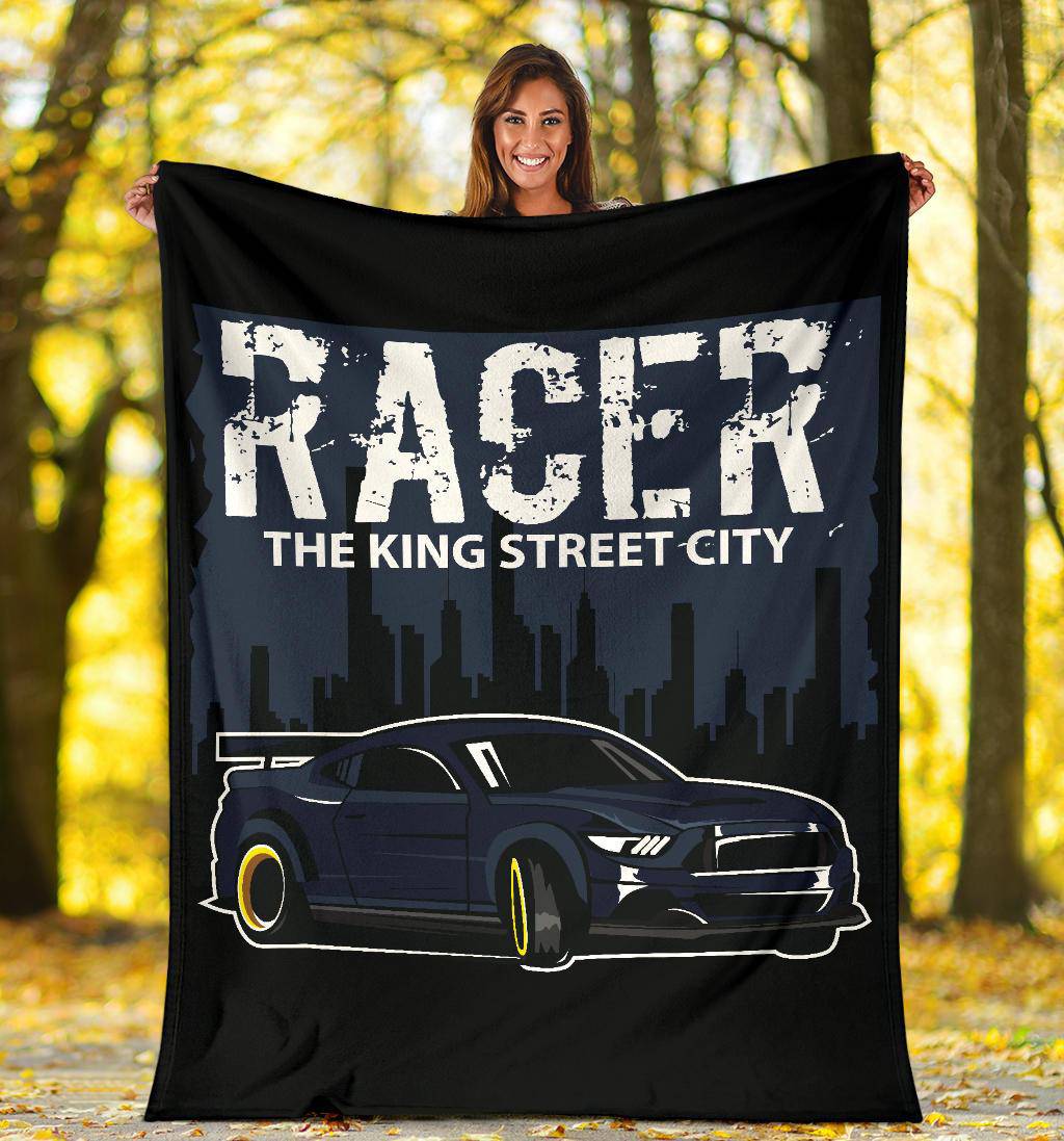 The King Street CIty Racer Premium Blanket - Top Content | POD Collection | Free Shipping