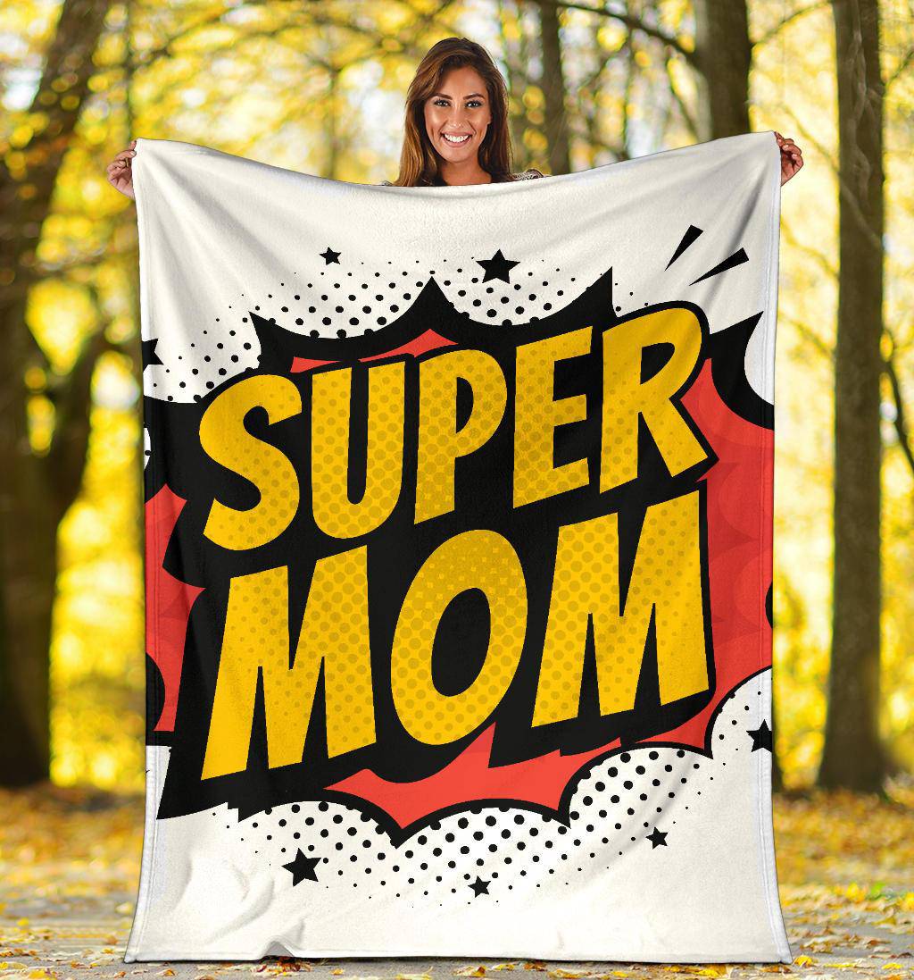 Super Mom Pop Style Gift Premium Blanket - Top Content | POD Collection | Free Shipping