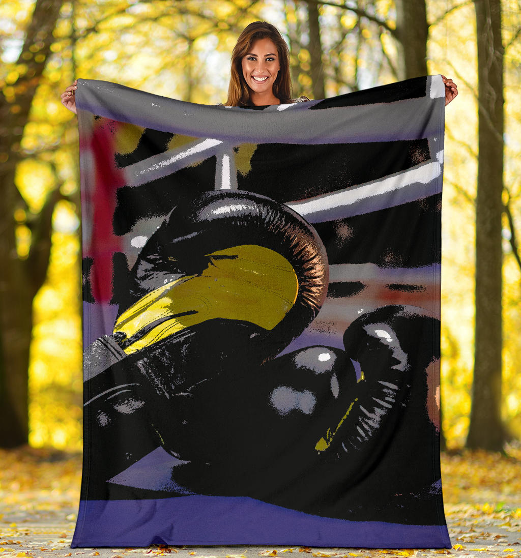 boxing gloves boxing ring blanket - Top Content | POD Collection | Free Shipping