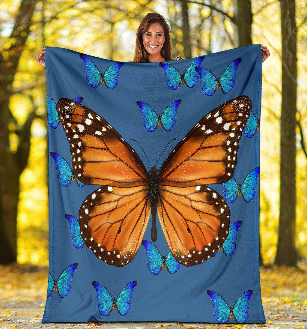 fashion artistic butterflies blanket - Top Content | POD Collection | Free Shipping