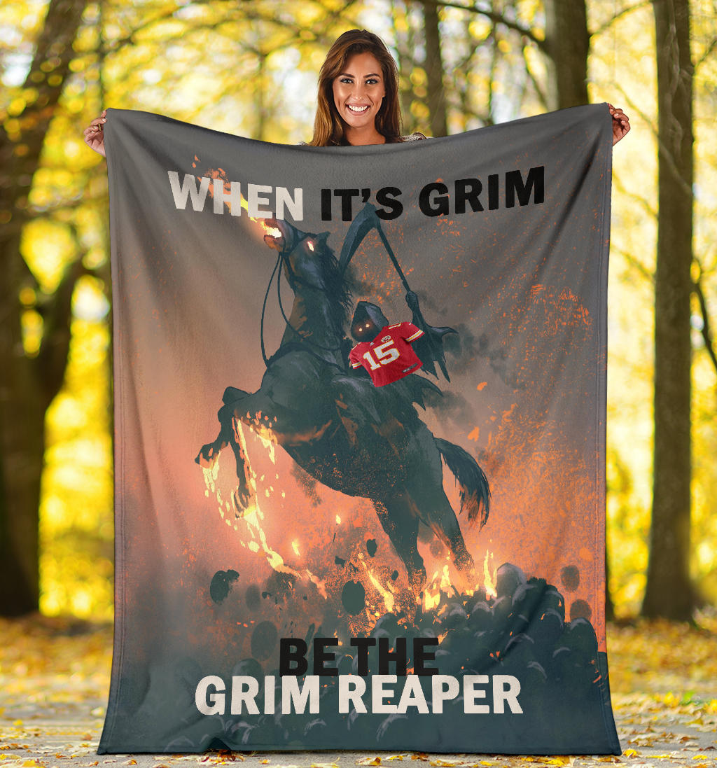 Grim With 15th Shirt Blanket