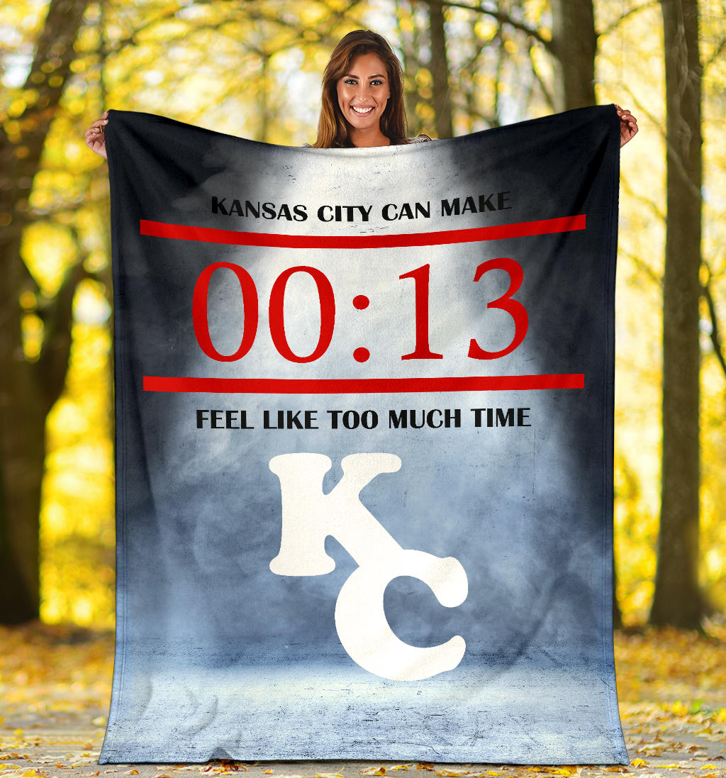 13 Seconds Chiefs Kansas Premium Blanket