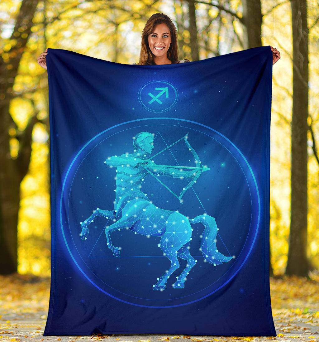 Zodiac Sagittarius Premium Blanket - Top Content | POD Collection | Free Shipping