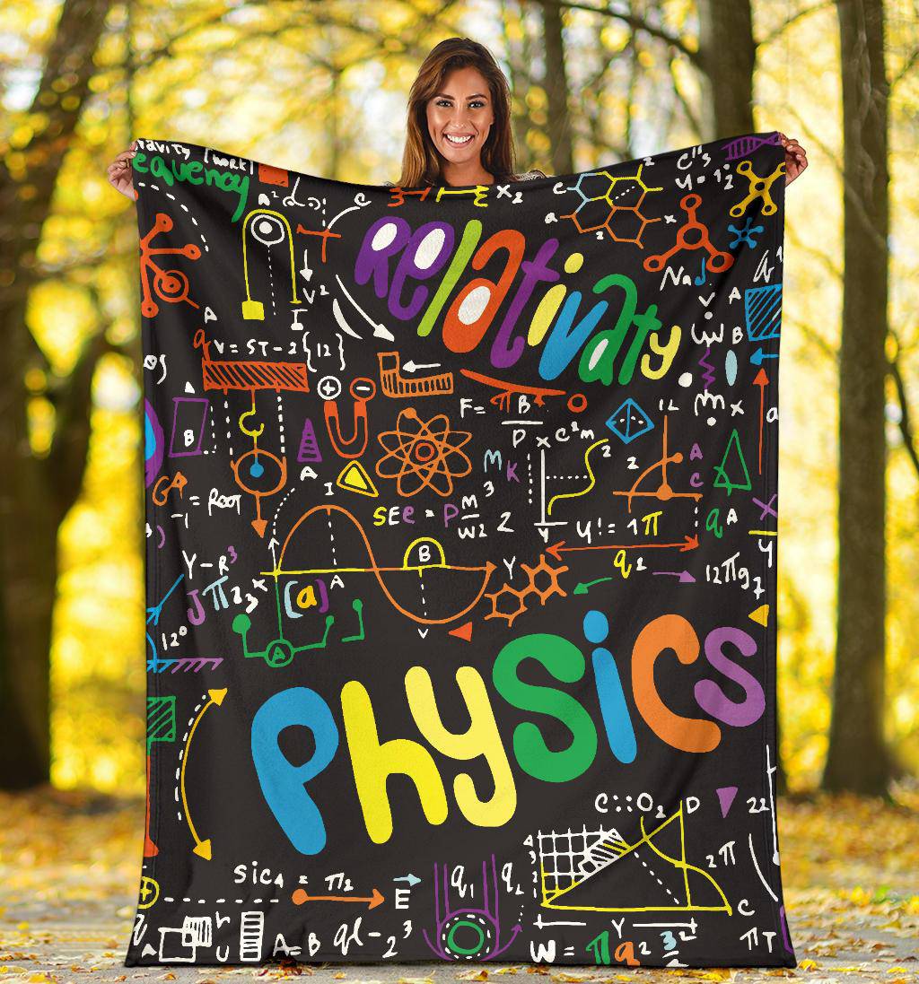 Physical Formulas Science Premium Blanket - Top Content | POD Collection | Free Shipping