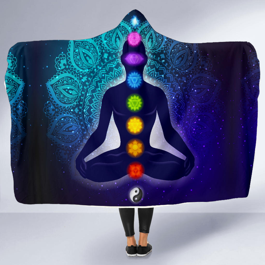 7 Chakras Hooded Blanket - Top Content | POD Collection | Free Shipping