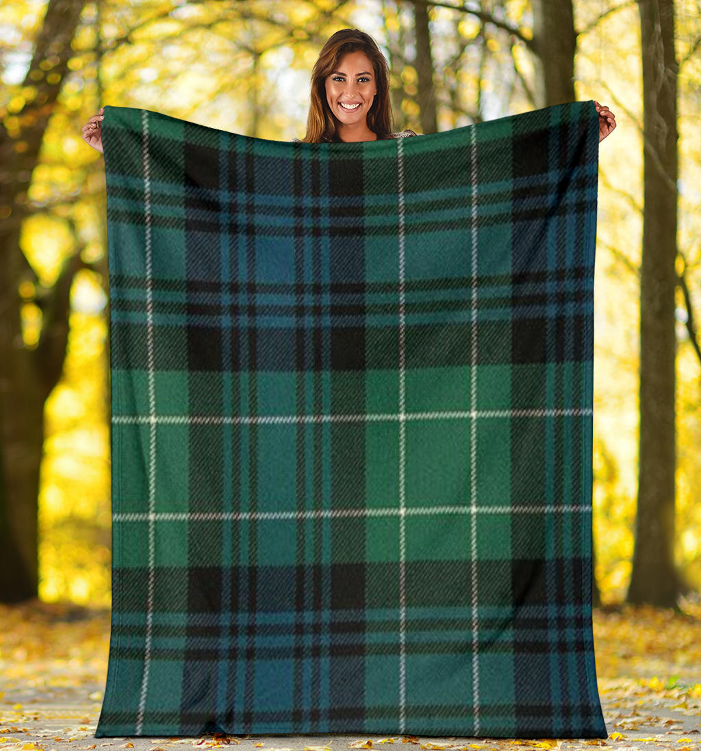 Abercrombie Tartan Fleece Blanket